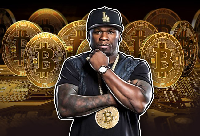 how much did 50 cent make off bitcoin