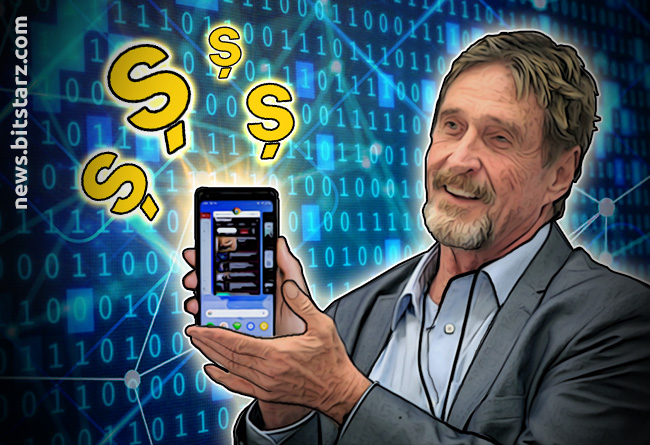 john mcafee on bitcoin