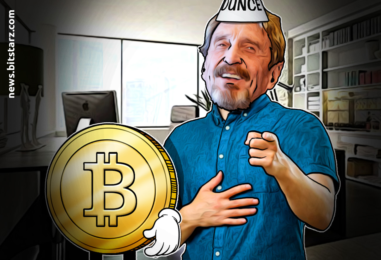 John McAfee Calls Bitcoin A Shitcoin - Bitstarz News