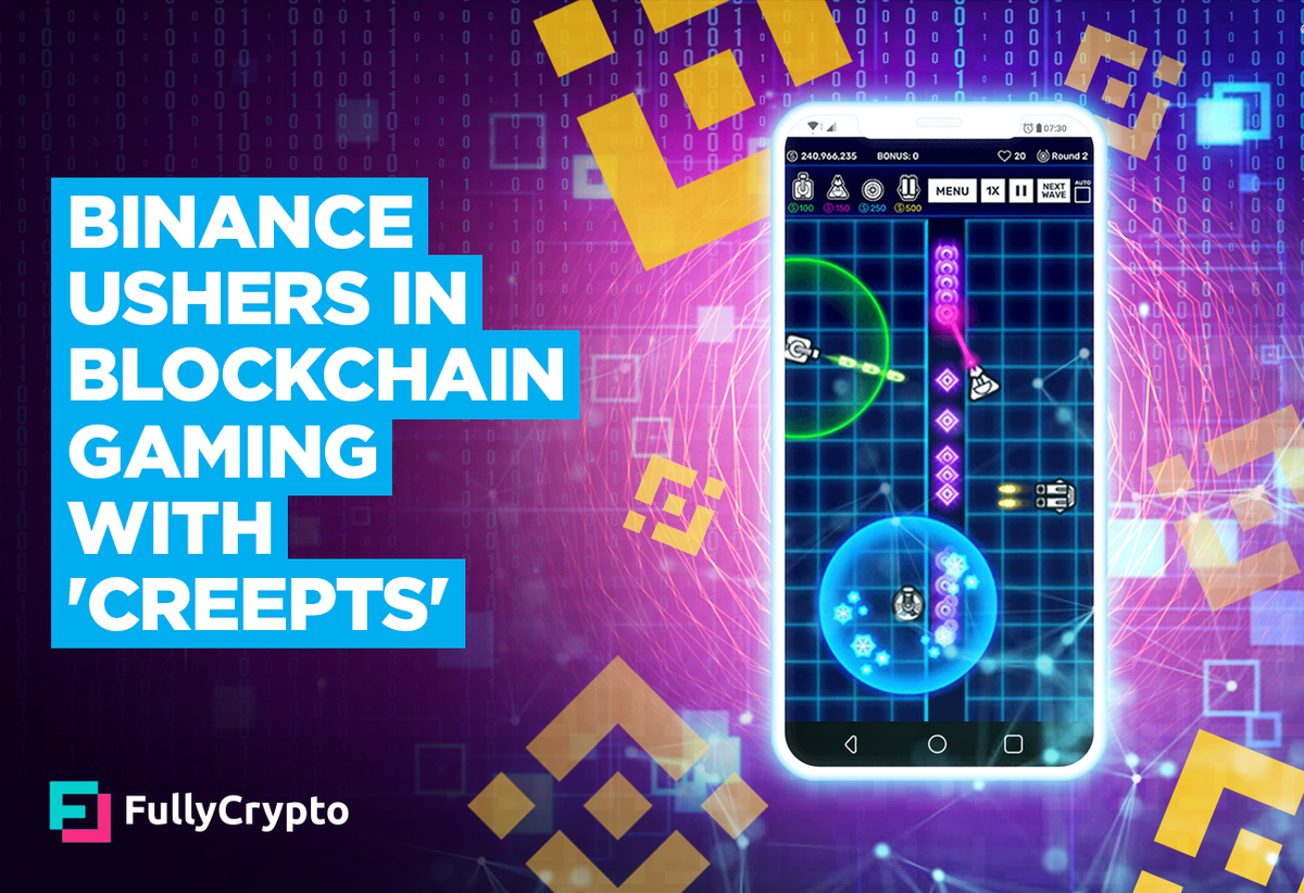 Binance Ushers In Blockchain Gaming With Creepts Giveaway