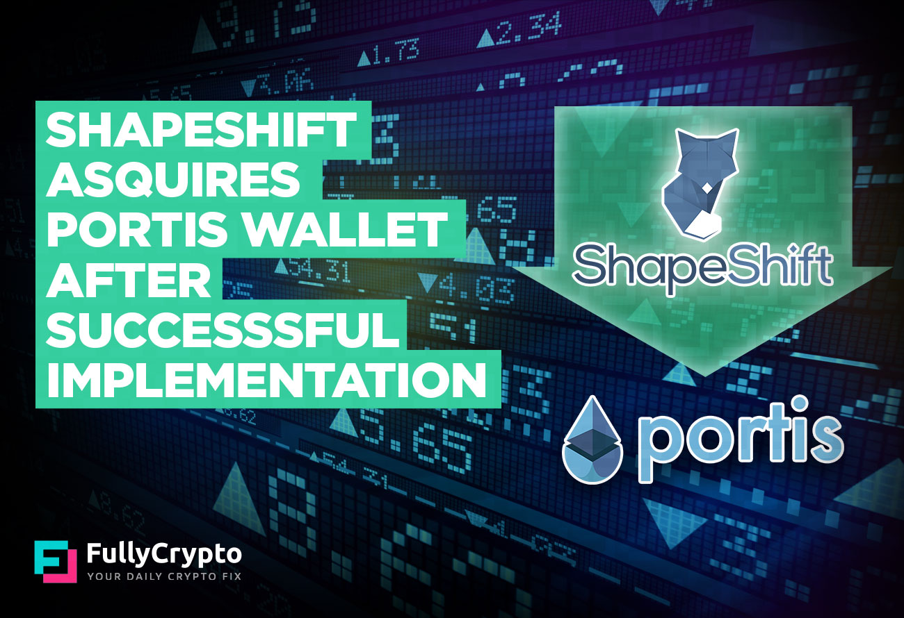 ShapeShift Acquires Portis Wallet After Successful ...