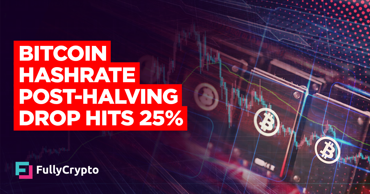 bitcoin hashrate drops nearly deadly storm