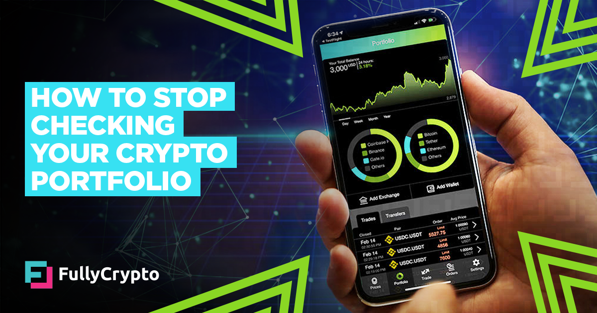 how to stop looking at crypto price