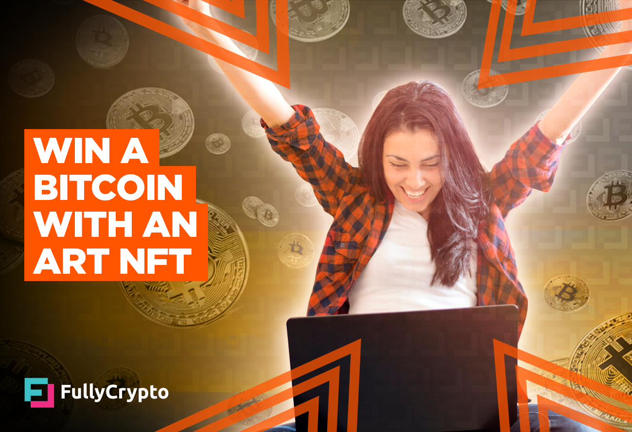 Rug Pull NFT Offering Bitcoin to a Lucky Winner, at a Price