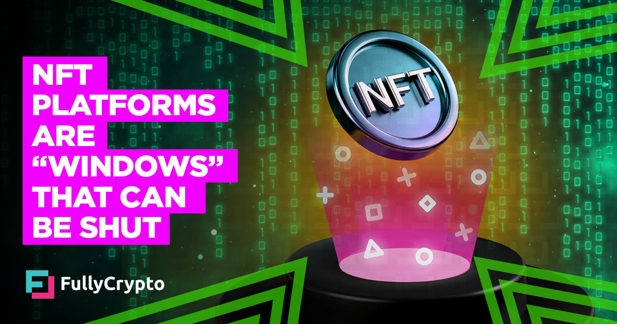 NFT Platforms are “Windows” That Can be Shut, Says OpenSea
