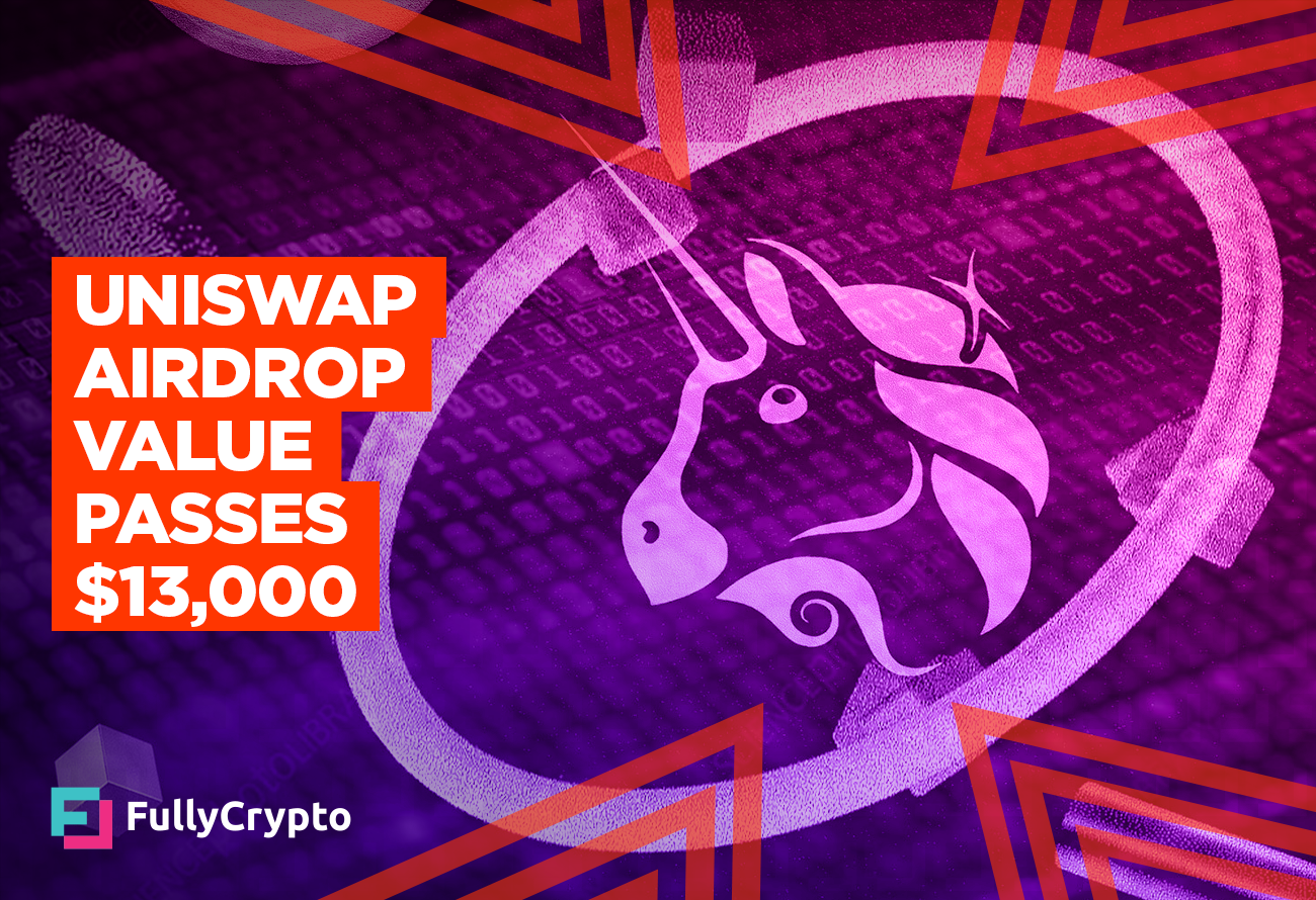 Uniswap Airdrop Value Passes 13 000