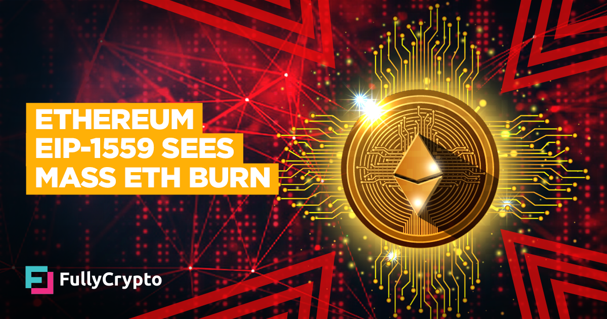 Ethereum EIP1559 Will See 4,750 ETH Burned in First 24 Hours
