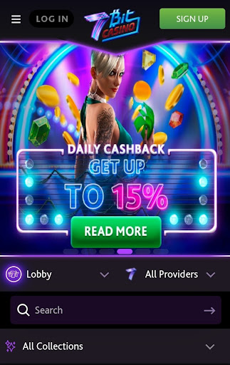 7bit Casino Mobile Interface for Login