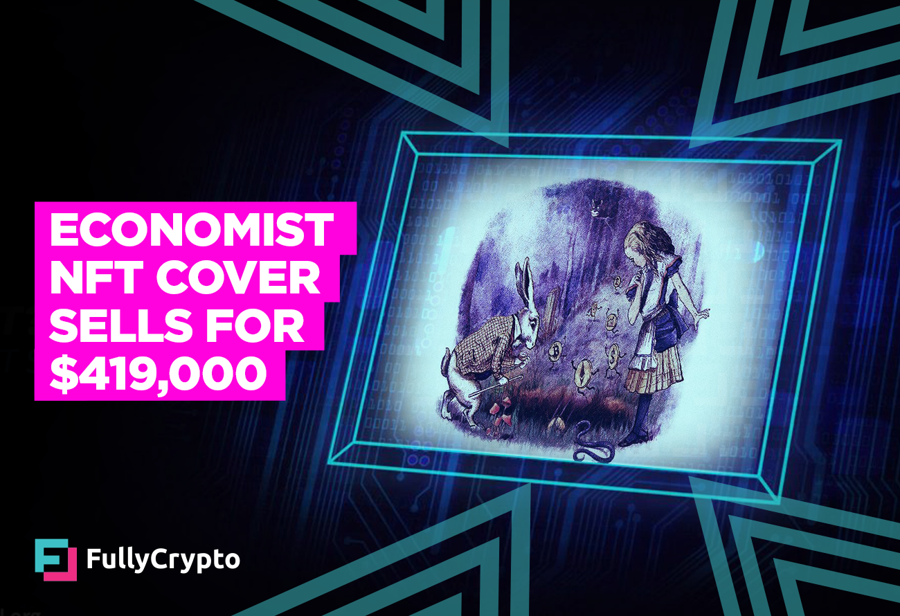 Economist Crypto Cover NFT Sells for $419,000 in ETH