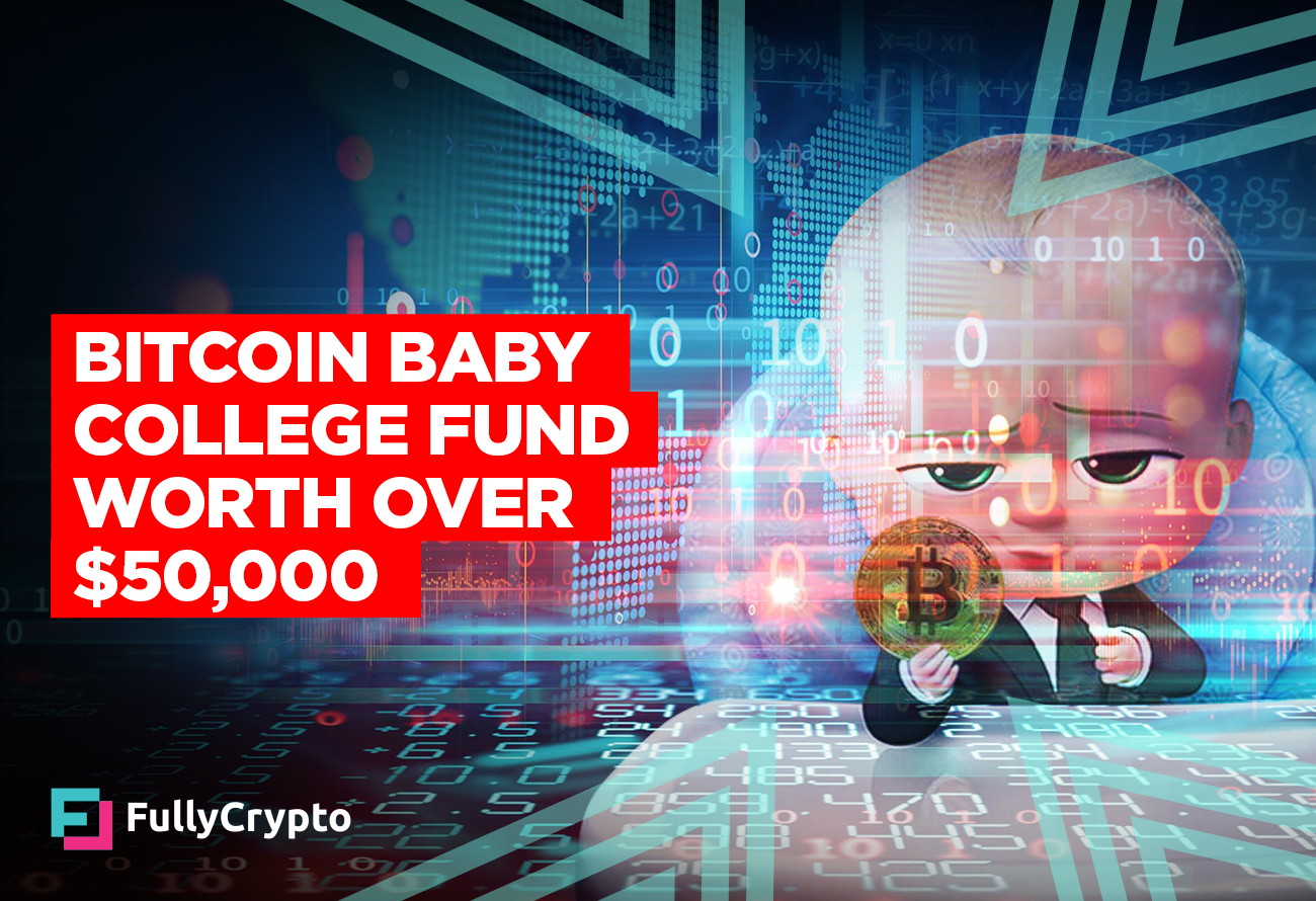 Bitcoin Baby College Fund Now Worth Over $50,000