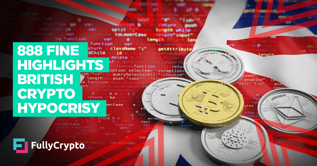 888 Actions Highlight Hypocrisy Over British Crypto Treatment