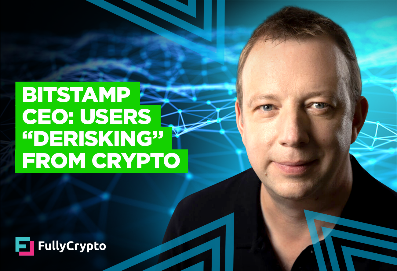 Bitstamp CEO: Users are “Derisking” from Crypto