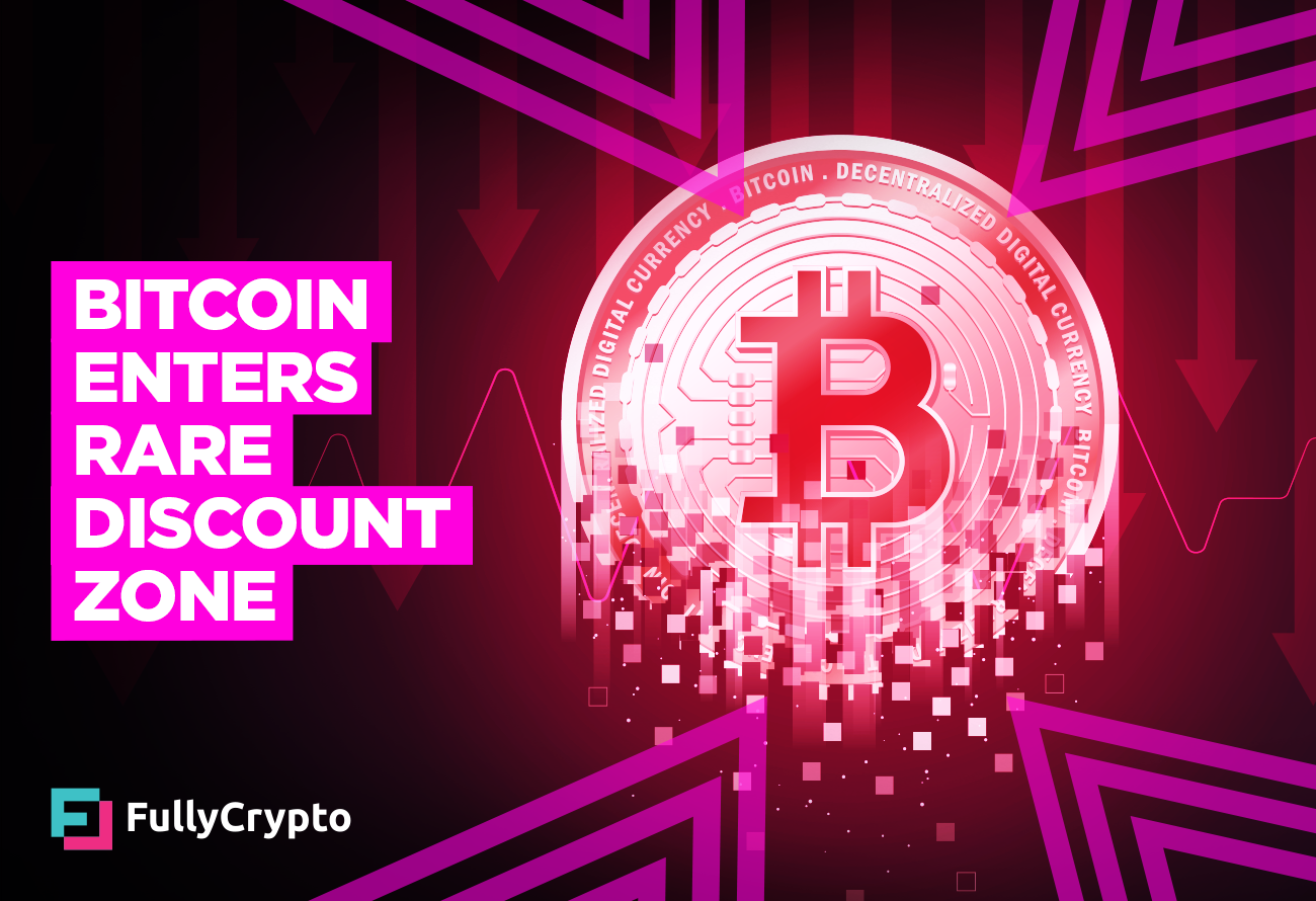 Bitcoin Enters Rare Discount Zone