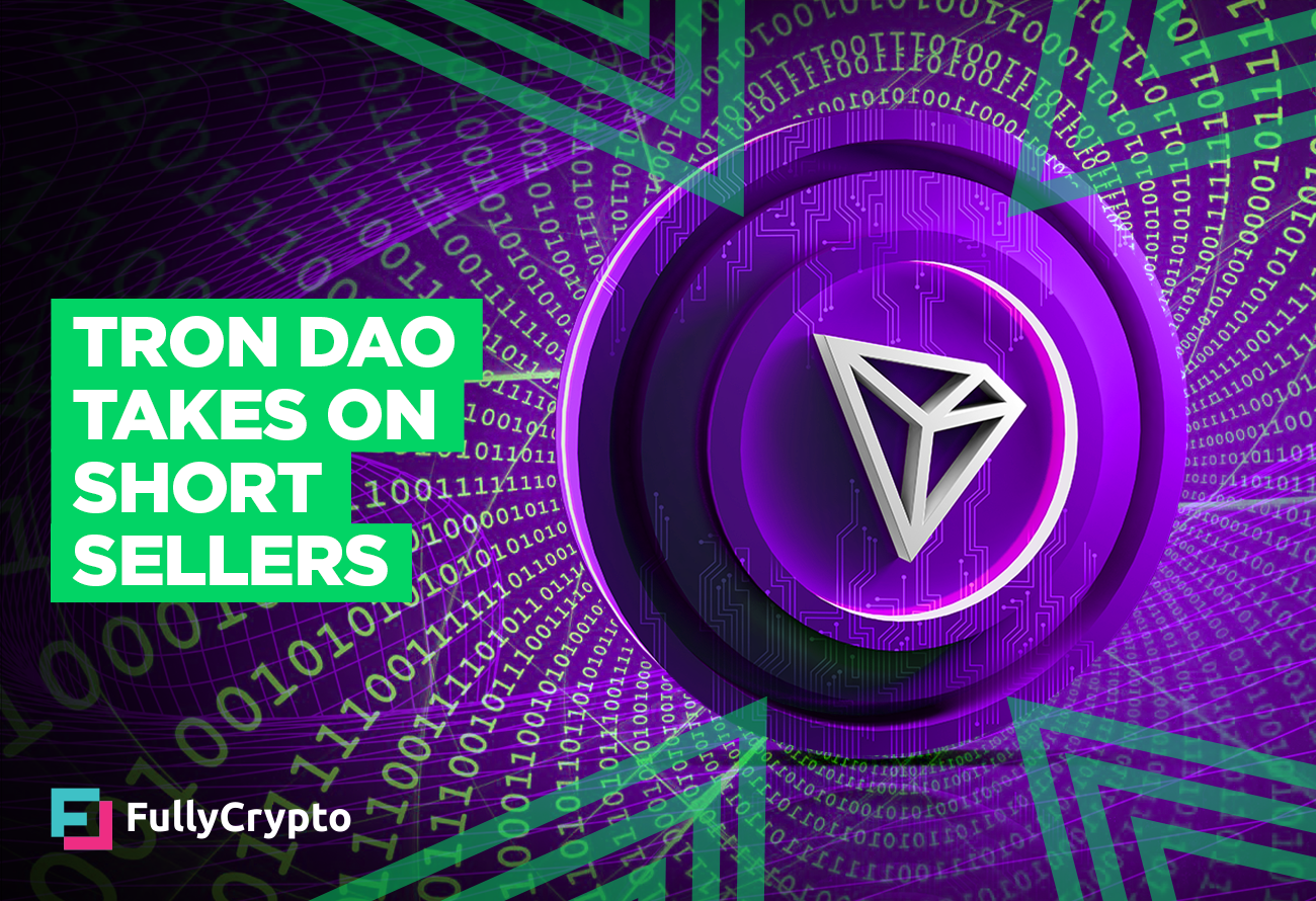 Tron Dao Tries To Thwart Short Sellers With Mass Trx Withdrawal