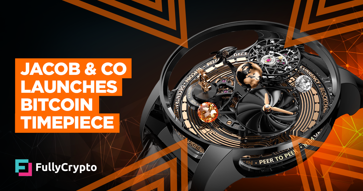 Jacob Co Launches Extraordinary Bitcoin Timepiece