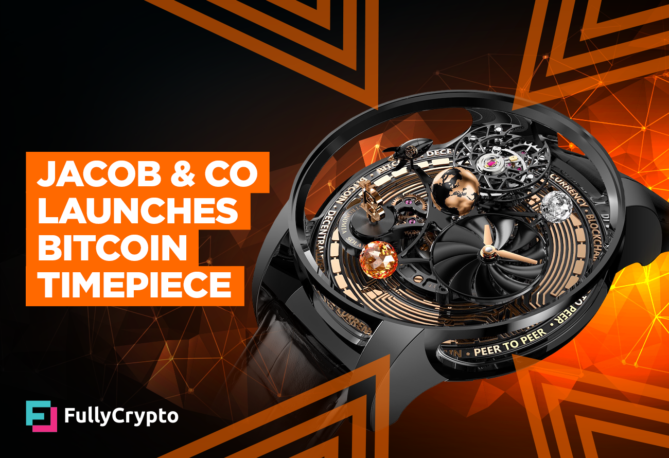 Jacob Co Launches Extraordinary Bitcoin Timepiece