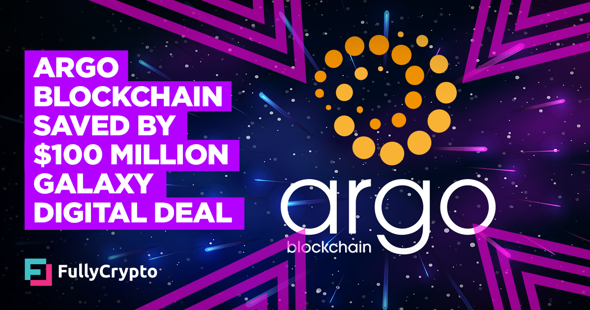 Argo Blockchain Gets Out of Jail with 100 Million Galaxy Funding