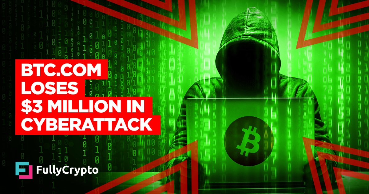 BTC.com Suffers $3 Million Loss in Cyberattack