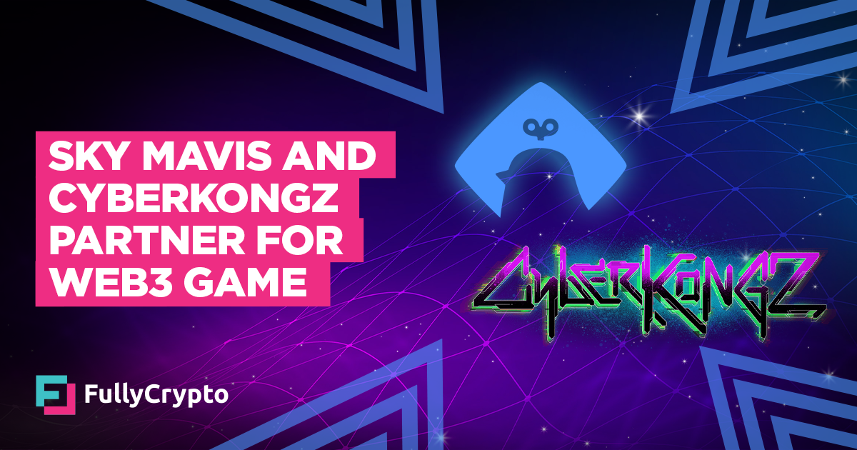 Axie Infinity Creator Partners with CyberKongz for Web3 Game