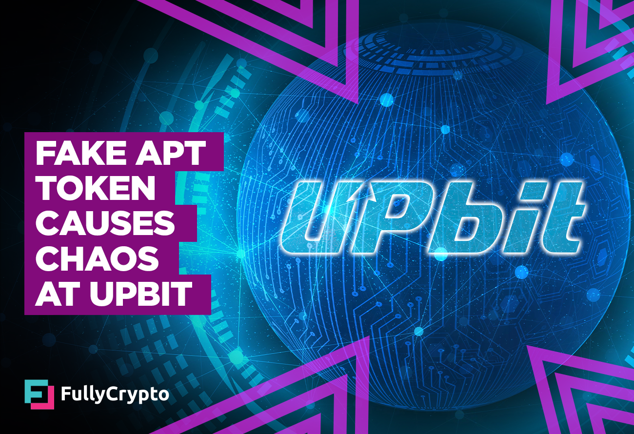 Fake APT Token Forces Upbit to Freeze Deposits and Withdrawals