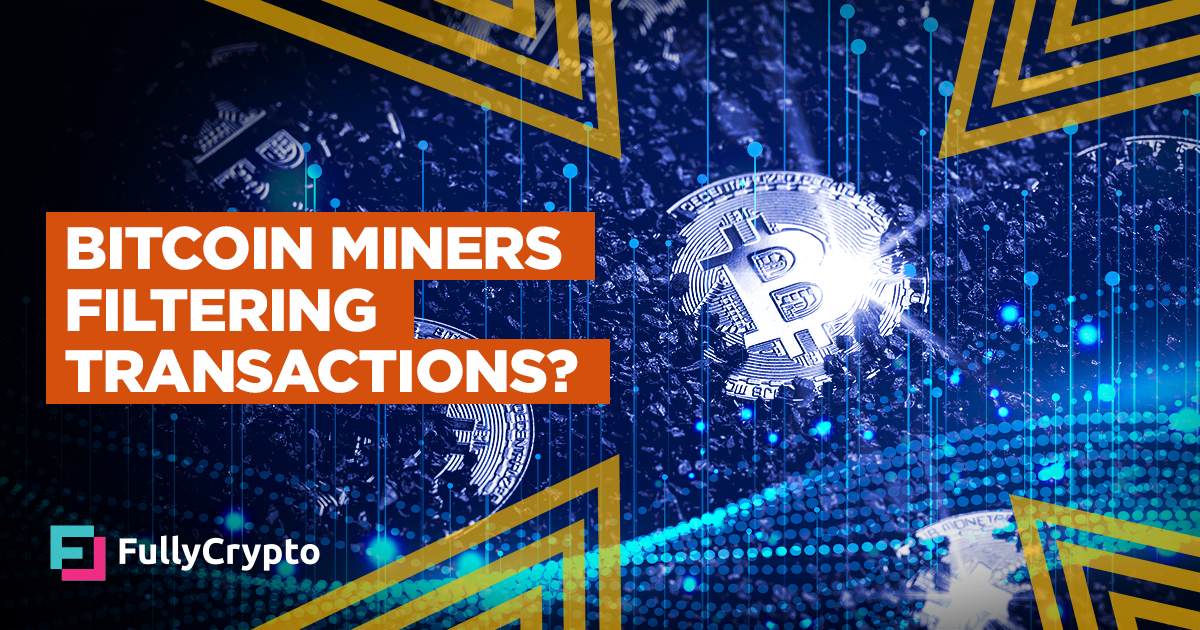 Are Bitcoin Miners Filtering Transactions Due to US Sanctions? thumbnail