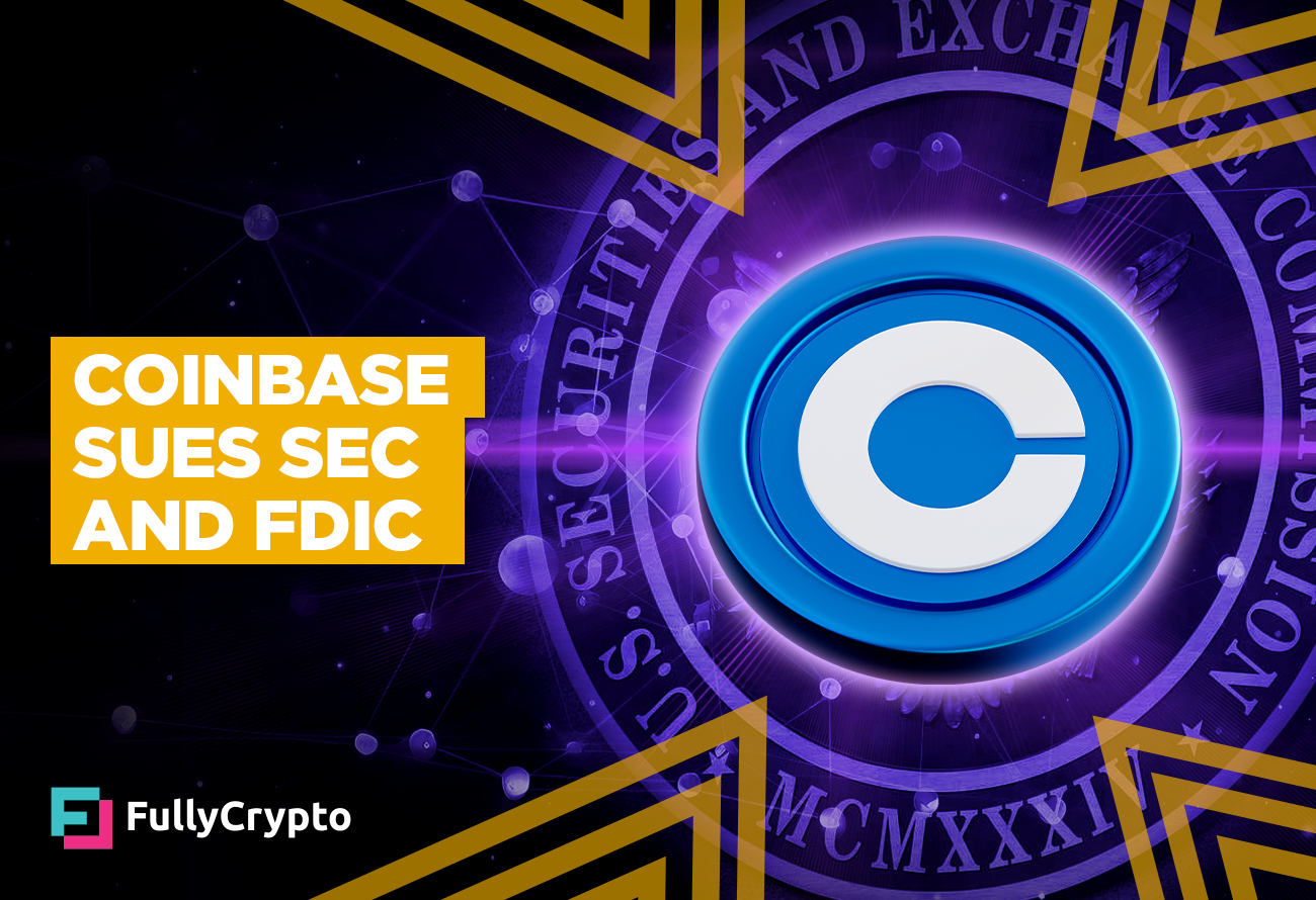 Coinbase Sues SEC And FDIC Over Noncompliance