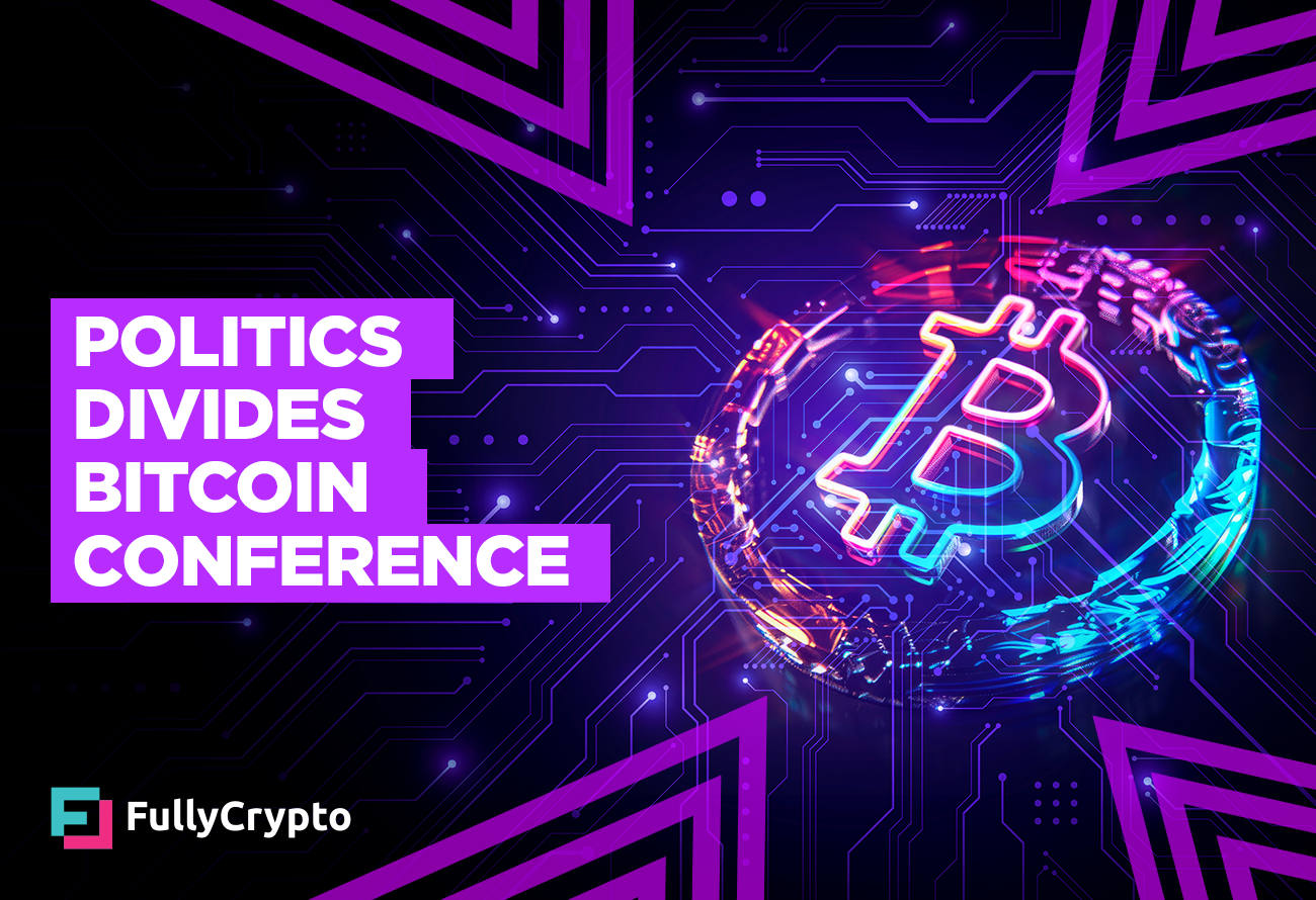 Politics-Divides-Bitcoin-Convention