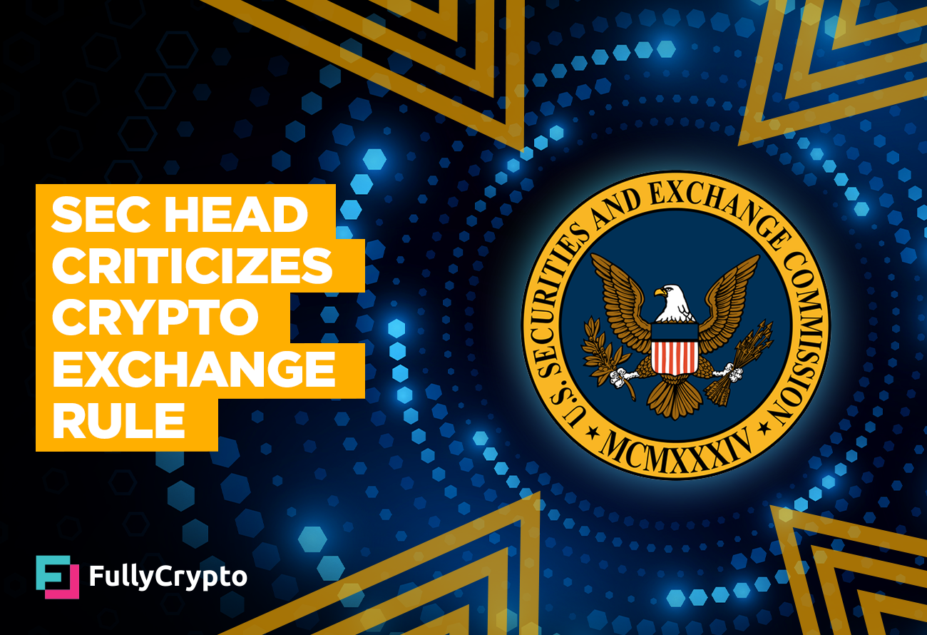 SEC Head Criticizes Crypto Exchange Rule